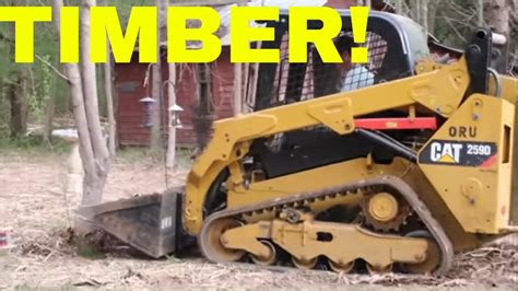 how to pull bushes out with skid steer|Skidsteer Removing Brush and Trees .